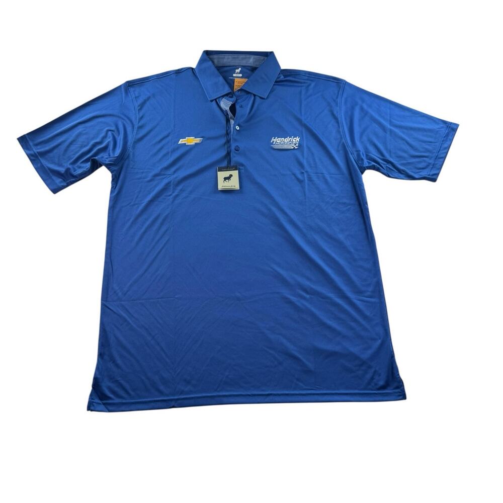 Horn Legend Performance Luxury Polo Mens XLT Hendricks Motorsports Chevy NWT